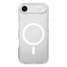 For iPhone 17 Air Kalebol Clear MagSafe PC Hybrid TPU Shockproof Phone Case(Transparent) - 1