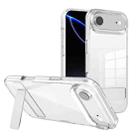 For iPhone 17 Air Kalebol Holder Clear Acrylic Hybrid TPU Phone Case(Transparent) - 1