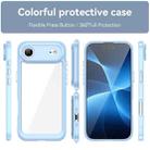For iPhone 17 Air Colorful Series Acrylic + TPU Phone Case(Blue) - 2