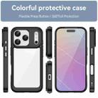 For iPhone 17 Pro Colorful Series Acrylic + TPU Phone Case(Black) - 2