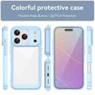 For iPhone 17 Pro Colorful Series Acrylic + TPU Phone Case(Blue) - 2