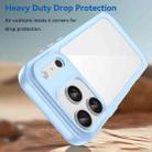 For iPhone 17 Pro Colorful Series Acrylic + TPU Phone Case(Blue) - 3