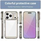 For iPhone 17 Pro Colorful Series Acrylic + TPU Phone Case(Transparent Grey) - 2