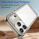 For iPhone 17 Pro Colorful Series Acrylic + TPU Phone Case(Transparent Grey) - 3