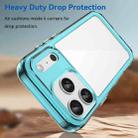 For iPhone 17 Pro Colorful Series Acrylic + TPU Phone Case(Transparent Blue) - 3