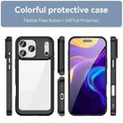 For iPhone 17 Pro Max Colorful Series Acrylic + TPU Phone Case(Black) - 2
