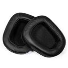 2pcs Insert Replacement Earpads For Logitech G533 / G633 / G635 / G933 / G935, Material:Lambskin(Black) - 1