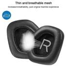 For Alienware AW988 1 Pair Football Net Ice Feeling Snap-on Type Earphone Covers(Black) - 3