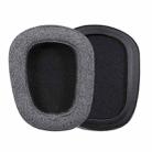 2pcs Insert Replacement Earpads For Logitech G533 / G633 / G635 / G933 / G935, Material:Cotton(Grey) - 1