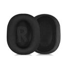 1 Pair Insert Replacement Earpads For Logitech G Pro X, Material:Ice Silk Fabric(Black) - 1