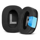1 Pair Insert Replacement Earpads For Logitech G Pro X, Material:Protein Leather and Ice Silk Fabric(Black) - 1