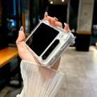 For Huawei Pura X Side Buckle Axis Transparent MagSafe Phone Case with Bracelet - 3