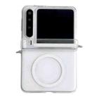 For Huawei Pura X Side Buckle Axis Transparent MagSafe Phone Case - 1