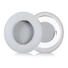 1 Pair Rotating Snap-on Replacement Earpads For Razer Kraken Pro V2, Material:Protein Leather Ice Silk Fabric(Grey) - 1