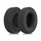 1 Pair Rotating Snap-on Replacement Earpads For Razer Kraken Pro V2, Material:Cotton Fabric(Black) - 1