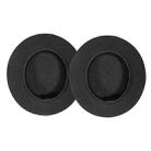 2pcs Insert Replacement Earpads For Razer Kraken Tournament / Edition / Kraken Kitty, Material:Protein Leather and Ice Silk Fabric(Black) - 1