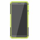 For Samsung Galaxy A01 Core Tire Texture Shockproof TPU + PC Protective Case with Holder(Green) - 3