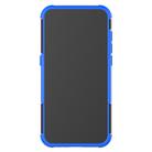 For Nokia 1.3 Tire Texture Shockproof TPU + PC Protective Case with Holder(Blue) - 3