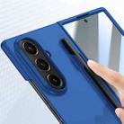 For Samsung Galaxy Z Fold7 5G Integrated Skin Feel PC Phone Case with Pen / Pen Box(Light Blue) - 3