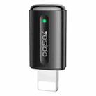 Yesido EC26L 8 Pin Mobile Phone Smart Remote Control Infrared Transmitter(Black) - 1