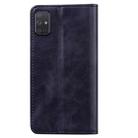 For Samsung Galaxy A71 Business Stitching Horizontal Flip Leather Case with Double Folding & Bracket & Card Slots & Photo Frame & Wallet(Black) - 3