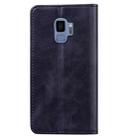 For Samsung Galaxy S9+ Business Stitching Horizontal Flip Leather Case with Double Folding & Bracket & Card Slots & Photo Frame & Wallet(Black) - 3
