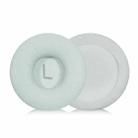 1 Pair Protein Leather Earphone Replacement Earpads Pads For Philips TAH4105(Grey) - 1