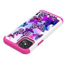 For iPhone 12 / 12 Pro Coloured Drawing Pattern PU Skinny + TPU Protective Case(Butterfly) - 3