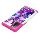 For Samsung Galaxy Note20 Coloured Drawing Pattern PU Skinny + TPU Protective Case(Butterfly) - 3