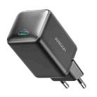 JOYROOM TCG18 65W GaN USB-C / Type-C Port Mini Charger, Plug:EU Plug(Black) - 1
