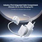 JOYROOM TCL05 45W GaN Dual USB-C / Type-C Port Mini Charger, with Cable, Plug:EU Plug(White) - 3