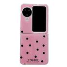 For OPPO Find N3 Flip Glitter Powder Dots Pattern Phone Case(Rose Red) - 1