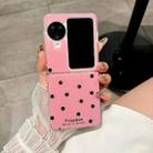 For OPPO Find N3 Flip Glitter Powder Dots Pattern Phone Case(Rose Red) - 2