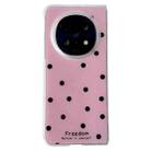 For OPPO Find N5 Glitter Powder Dots Pattern Phone Case(Rose Red) - 1