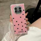 For Huawei Mate X3 / X5 Glitter Powder Dots Pattern Phone Case(Rose Red) - 2