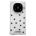 For Huawei Mate X6 Glitter Powder Dots Pattern Phone Case(White) - 1