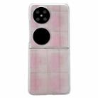 For Huawei Pocket 2 Glitter Powder Dots Pattern Phone Case(Pink) - 1
