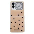 For Huawei Nova Flip Glitter Powder Dots Pattern Phone Case(Gold) - 1