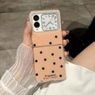 For Huawei Nova Flip Glitter Powder Dots Pattern Phone Case(Gold) - 2