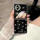 For vivo X Flip Glitter Powder Dots Pattern Phone Case(Black) - 2