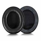 2pcs Push-on Replacement Earpads For DENON AH D1100 / AH-NC800, Material:Lambskin(Black) - 1