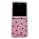 For Motorola Razr 60 / Razr 50 Glitter Powder Dots Pattern Phone Case(Rose Red) - 1