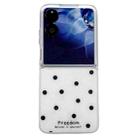 For Xiaomi Mix Flip Glitter Powder Dots Pattern Phone Case(White) - 1