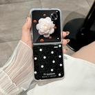 For Honor Magic V Flip Glitter Powder Dots Pattern Phone Case(Black) - 2