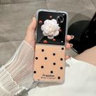 For Honor Magic V Flip Glitter Powder Dots Pattern Phone Case(Gold) - 2