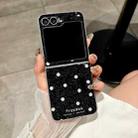 For Samsung Galaxy Z Flip6 Glitter Powder Dots Pattern Phone Case(Black) - 2