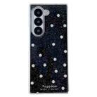 For Samsung Galaxy Z Fold5 Glitter Powder Dots Pattern Phone Case(Black) - 1