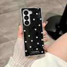 For Samsung Galaxy Z Fold5 Glitter Powder Dots Pattern Phone Case(Black) - 2