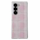 For Samsung Galaxy Z Fold5 Glitter Powder Dots Pattern Phone Case(Pink) - 1