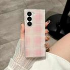 For Samsung Galaxy Z Fold5 Glitter Powder Dots Pattern Phone Case(Pink) - 2